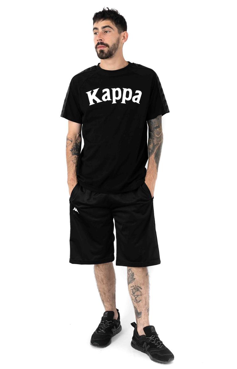 Kappa 222 Banda Treadwellz Men's Shorts - Stunning Classic Black/White Design