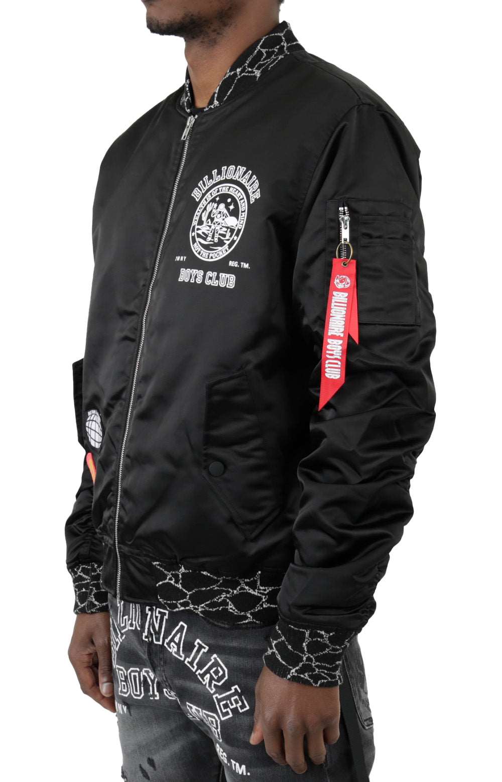 Billionaire Boys Club's Stunning Black BB Rucksack Jacket