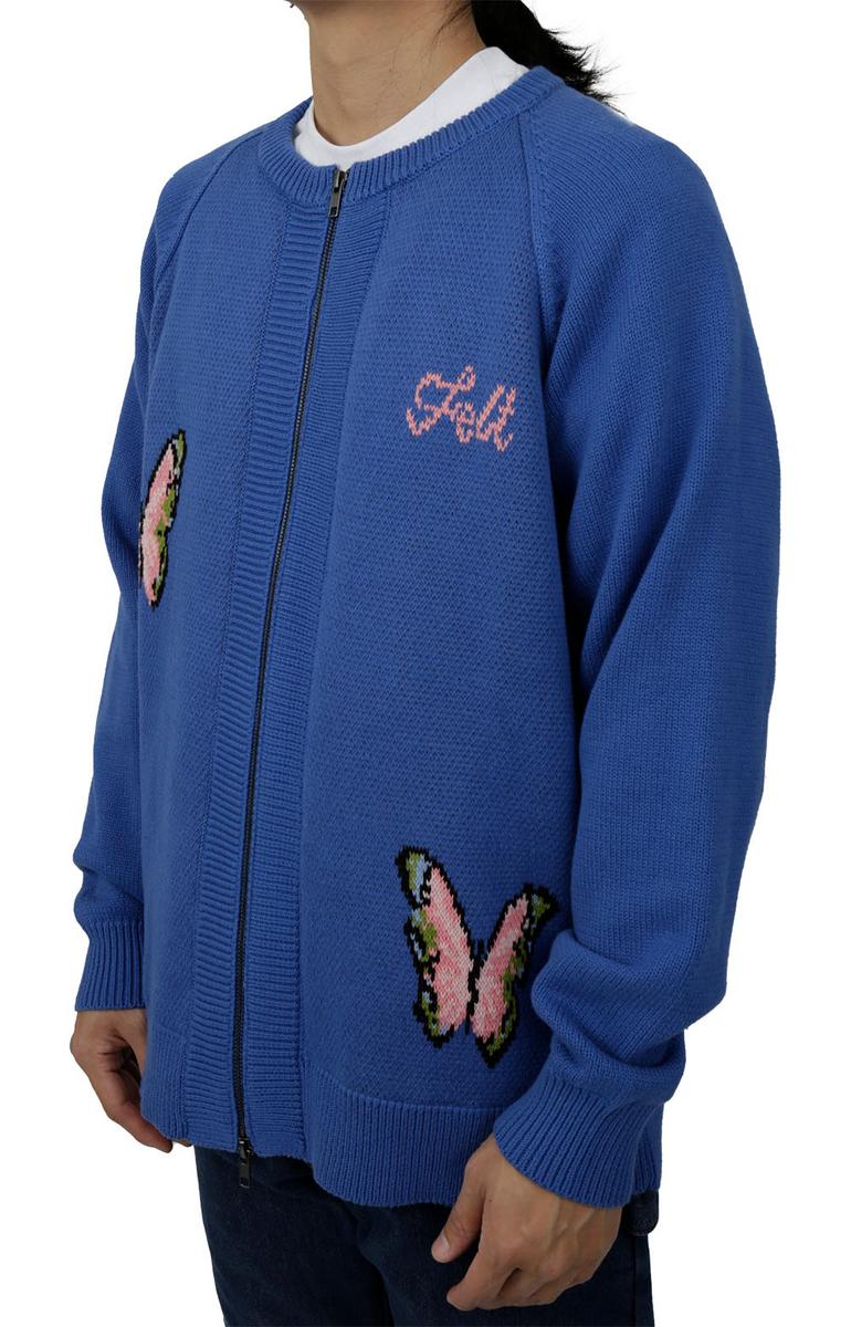 Oceanic Web Zip Knit Sweater - Dive into Style!