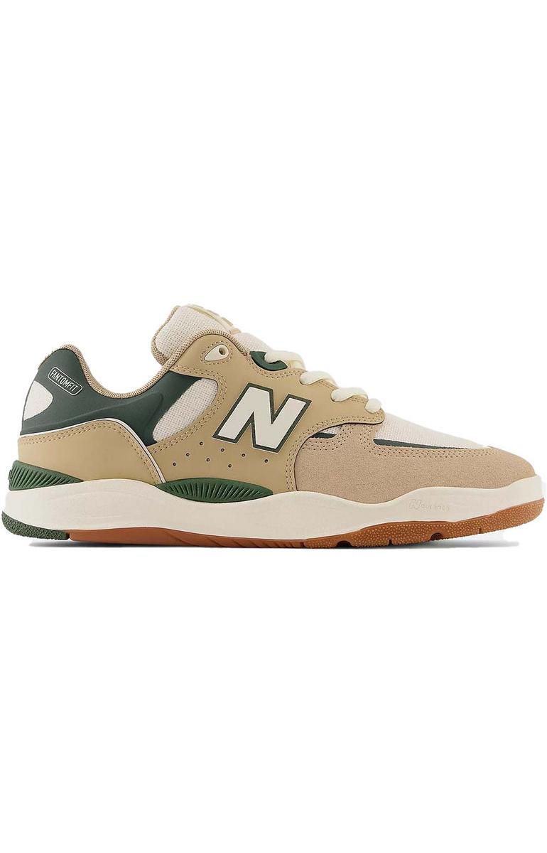 New Balance Numeric Tiago Lemos 1010 Skate Shoes - Stylish Tan and Forest Green