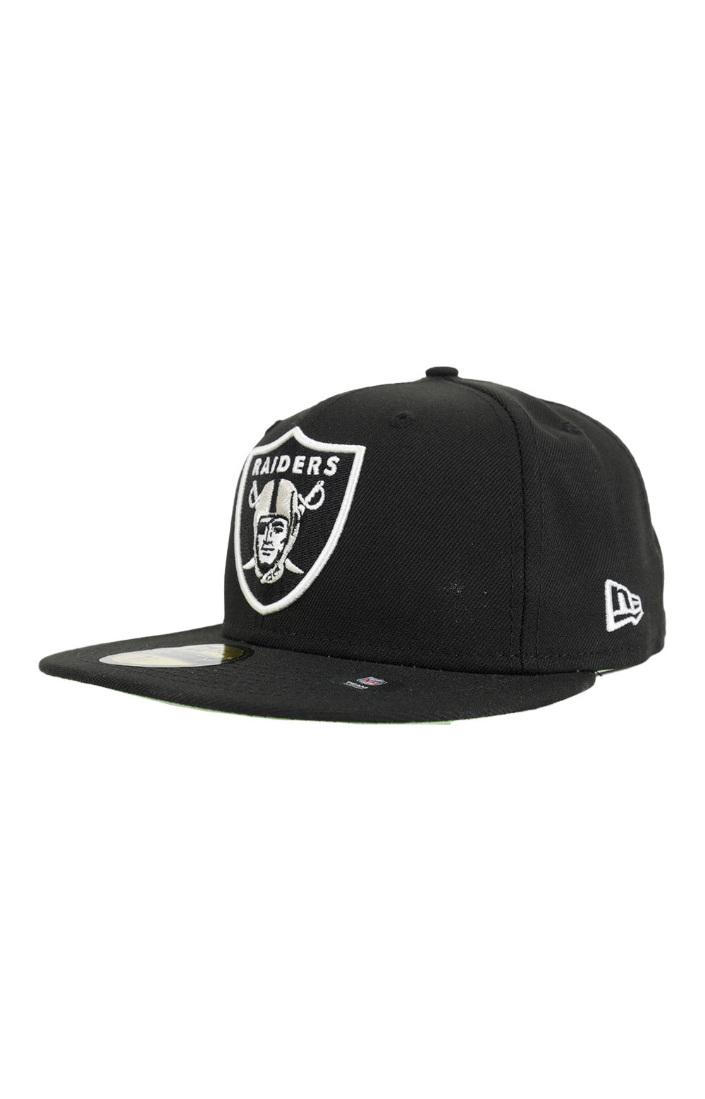 Exciting Las Vegas Raiders Citrus Burst 59FIFTY Fitted Cap in Black Size 7 3/8