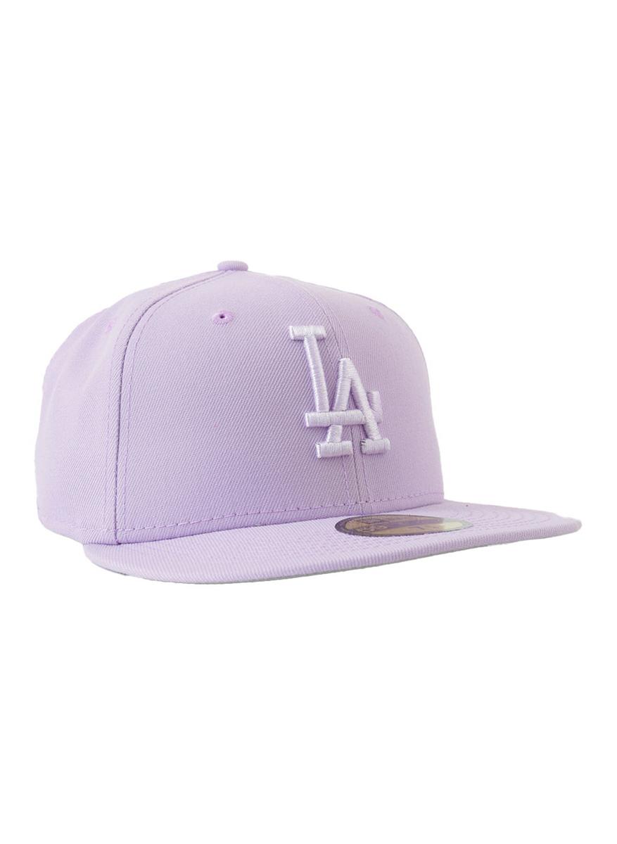 Get the Los Dodgers Light Purple 5950 Fitted Cap - Color Pack Edition Now!