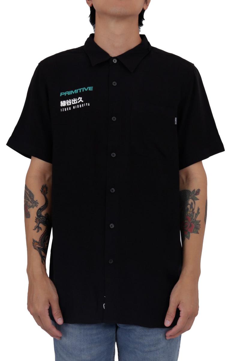 Primitive x My Hero Academia's Izuku Midoriya - Must - Have Short Sleeve Shirt