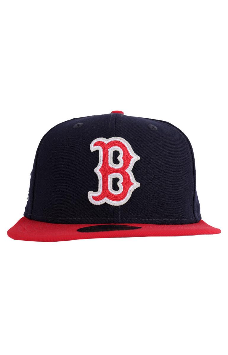 Boston Red Sox Classic Letterman Fitted Cap - Show Your Team Pride!