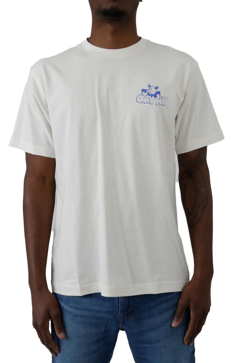 Only NY's Awesome Sewer Surfer Graphic Tee in Natural Hue