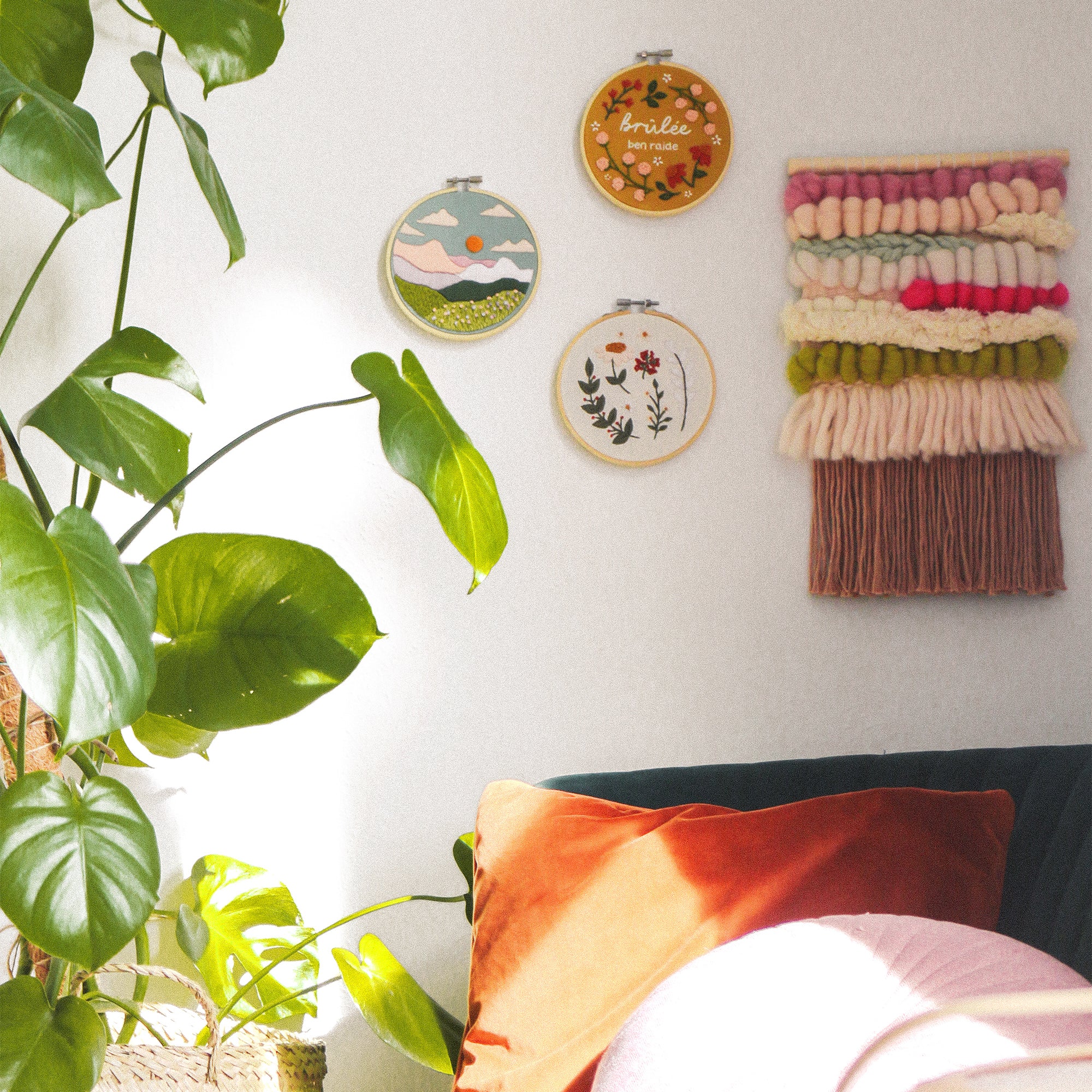DIY Embroidery Kit - Express Your Emotions