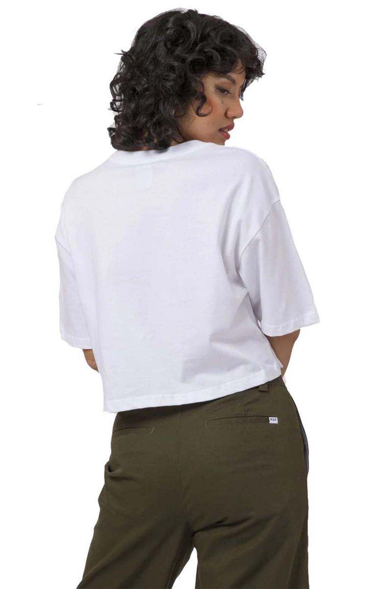 Huf Women's Stunning White Forever Crop Top