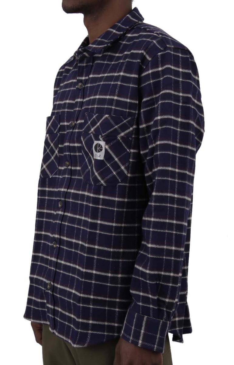 Rich Navy Flannel Button-Up Shirt - A Must-Have!