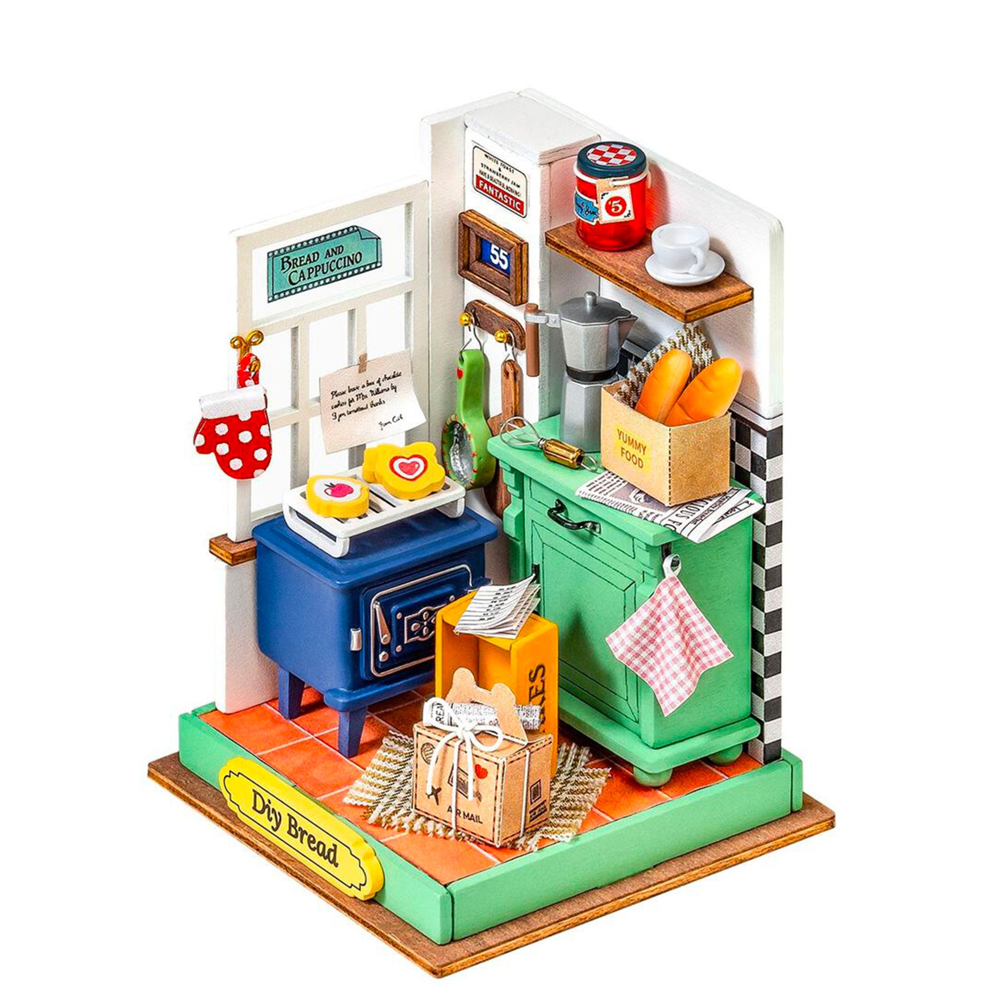 DIY Mini House: Afternoon Baking Time - Unleash Your Creativity!
