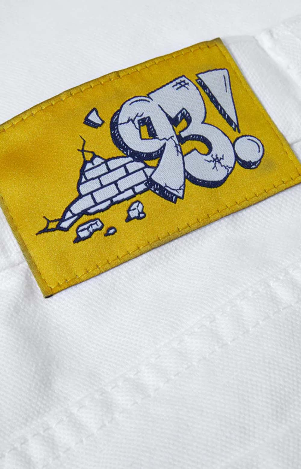 Polar Skate Co. '93 White Canvas Stylish Work Trousers