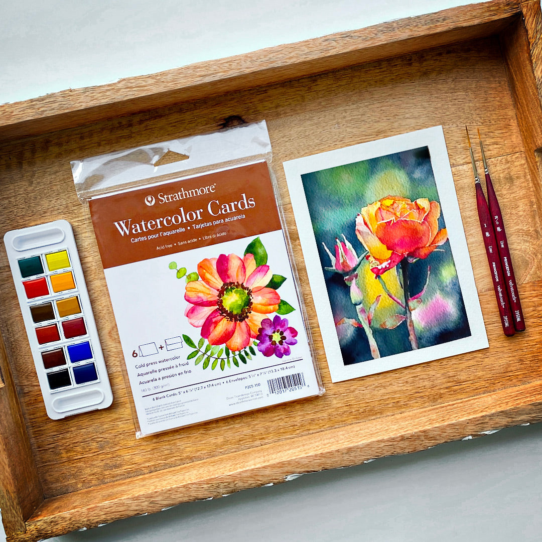 Exquisite Blank Watercolour Card Packs