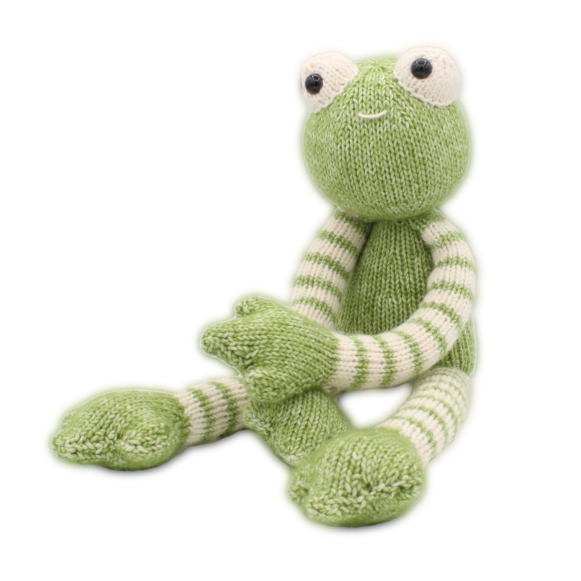 Enchanting DIY Tinus Frog Knitting Kit