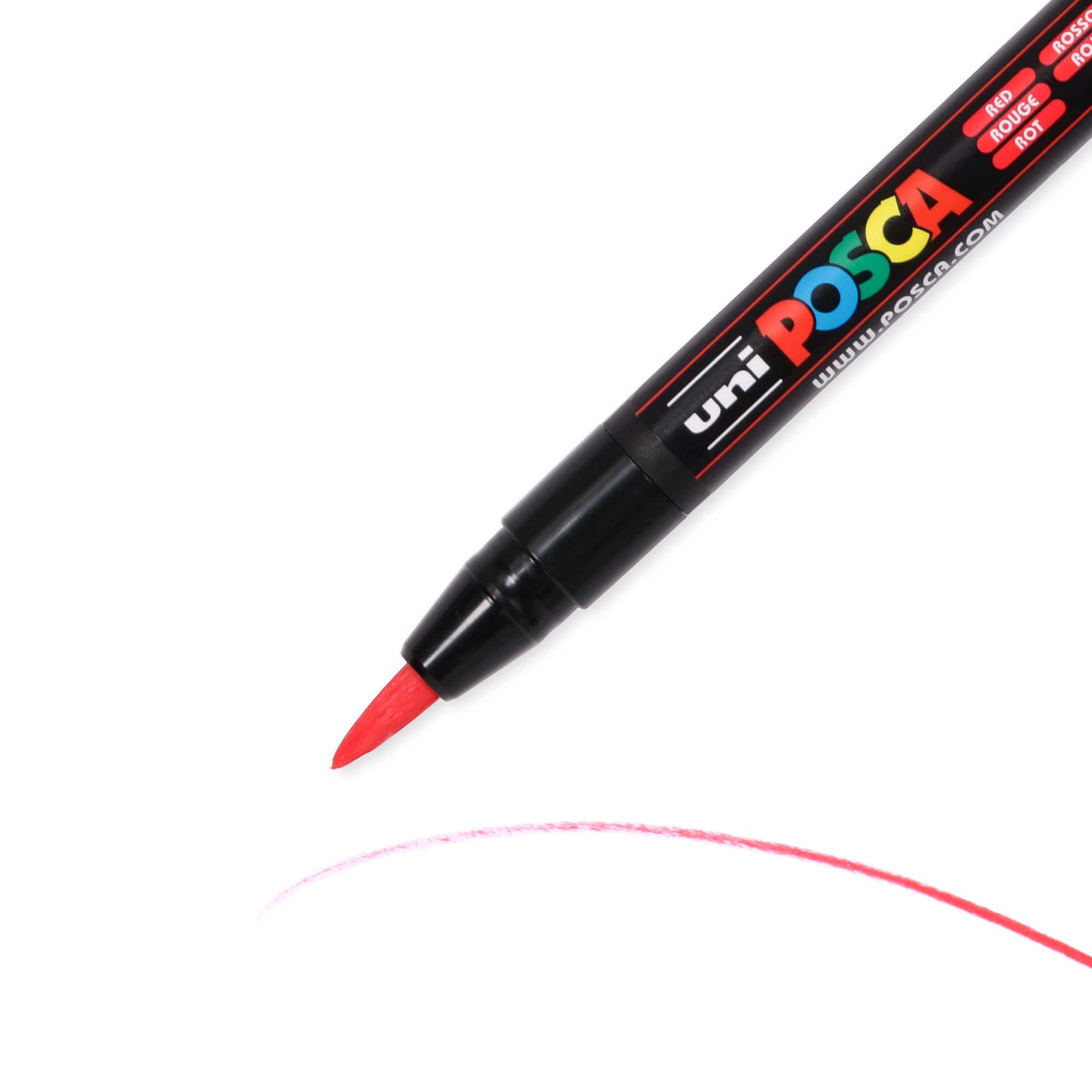 Vibrant Green Brush Tip Marker
