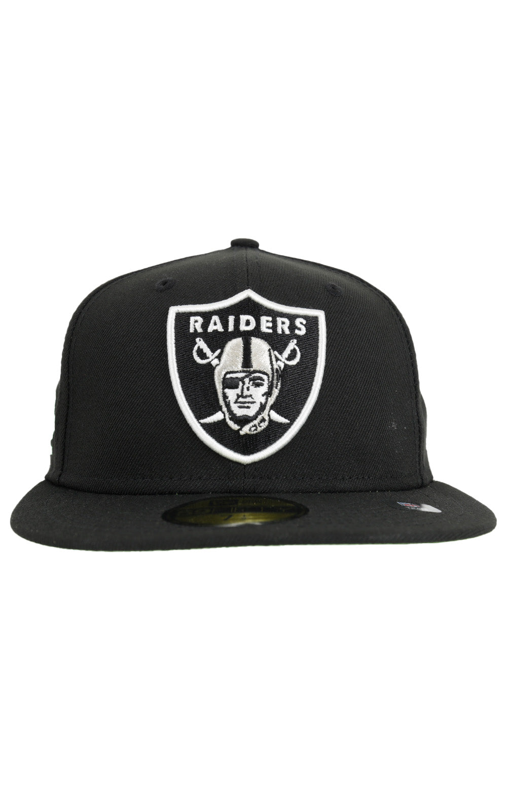 Exciting Las Vegas Raiders Citrus Burst 59FIFTY Fitted Cap in Black Size 7 3/8