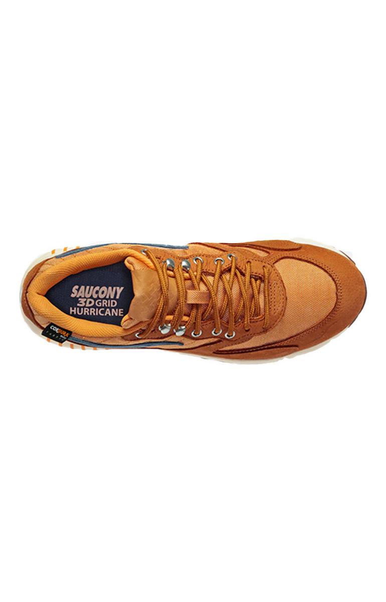 Saucony 3D Grid Hurricane Running Shoes - Rust and Brown: Stylish & Comfortable Footwear