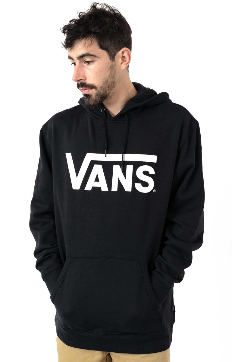 Vans Iconic Black and White Must - Have Pullover Hoodie