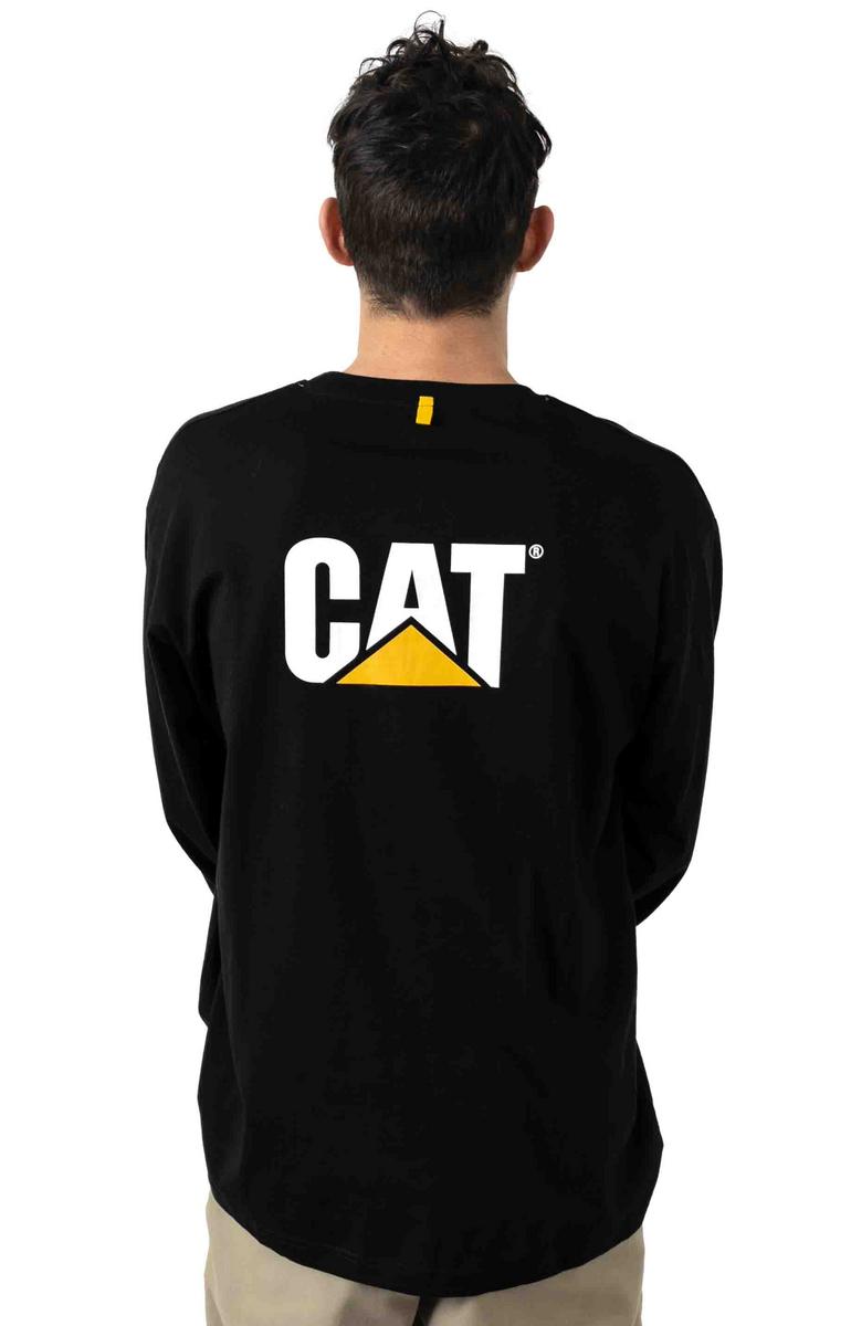 Caterpillar's Stunning Long Sleeve Pocket Shirt in Black