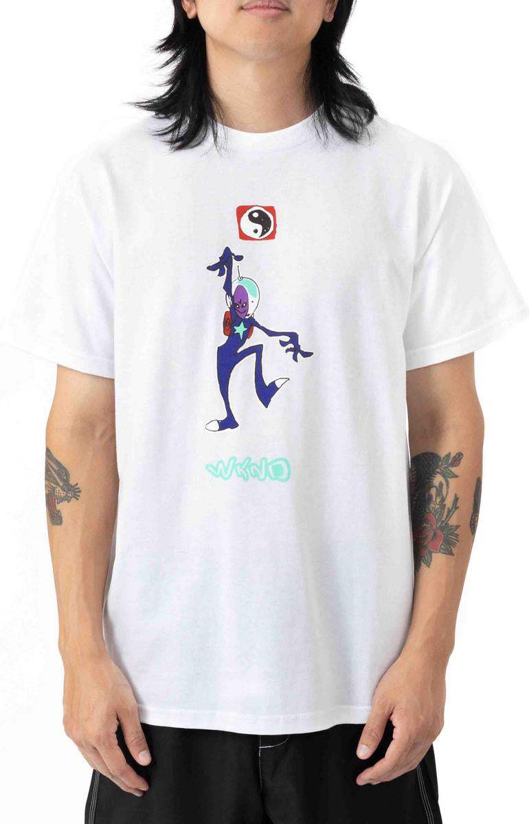 Sympathy Dropout Rave Tee - White: Unleash Your Rave Spirit!