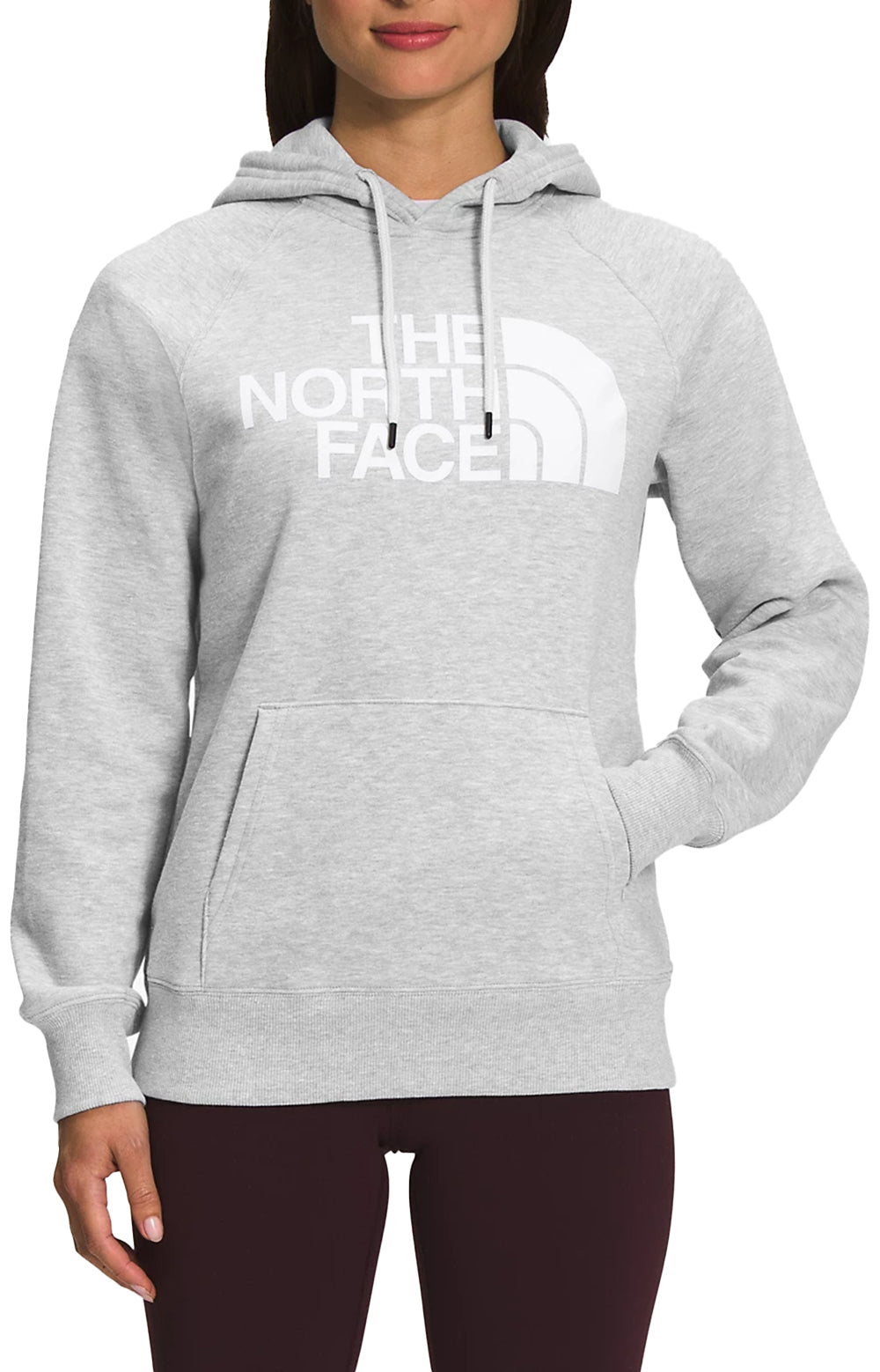 The North Face Women's Half Dome Light Grey Pullover Hoodie - A Must - Have!