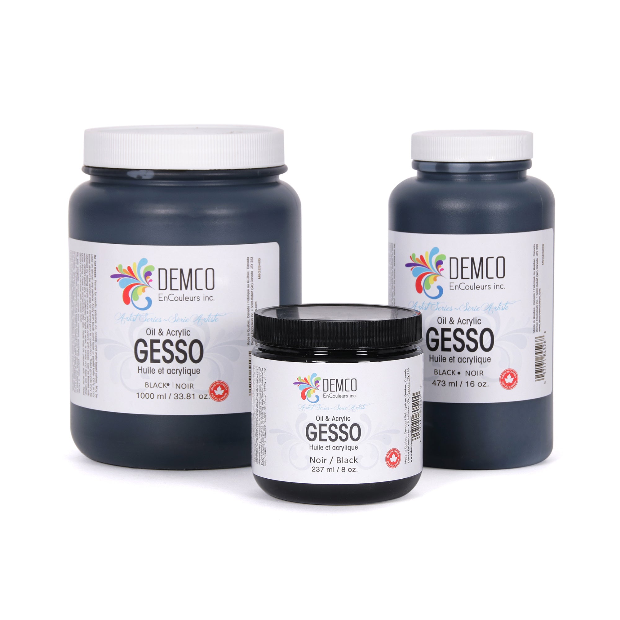 Demco Black Gesso - The Ultimate Painting Primer