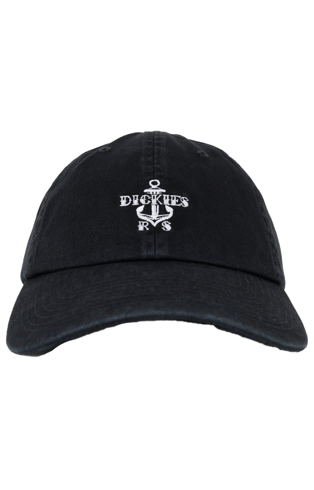 Dickies Black Skateboarding Flat Bill Cap - A Must - Have for Skaters!