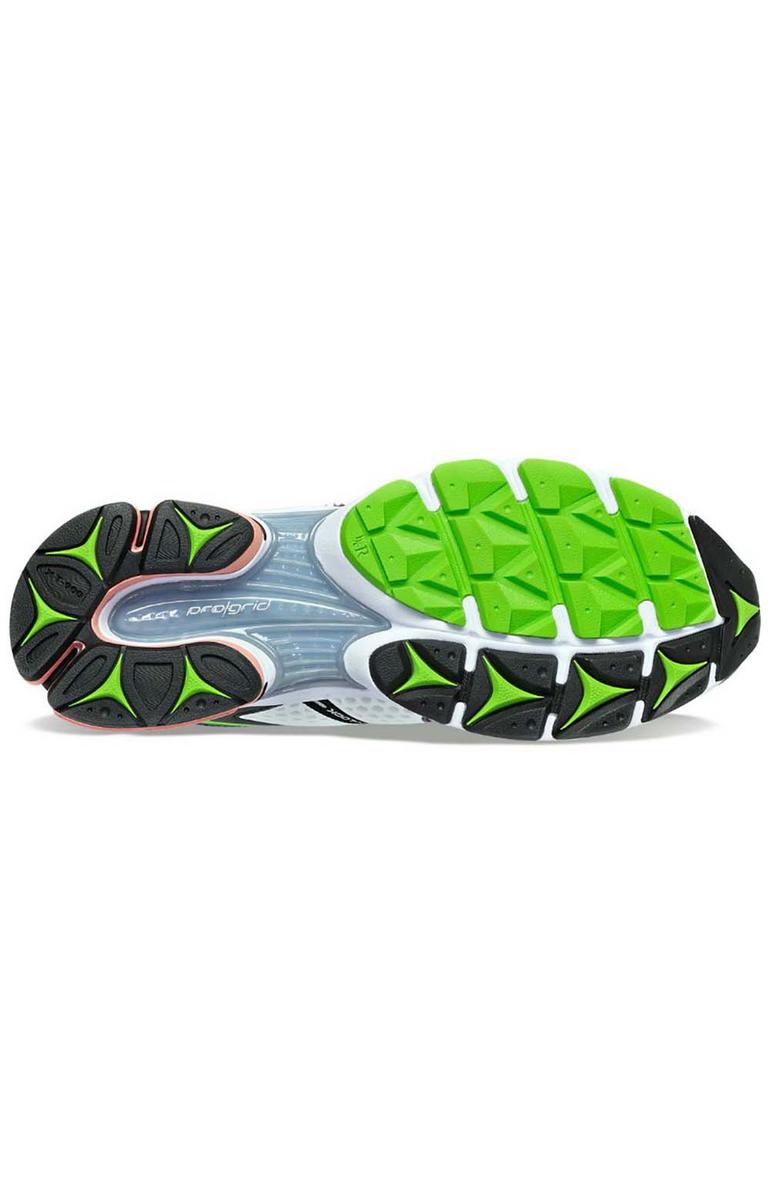 Saucony Progrid Triumph 4: Eco-Friendly Running Shoes in Stylish Black/White/Pink
