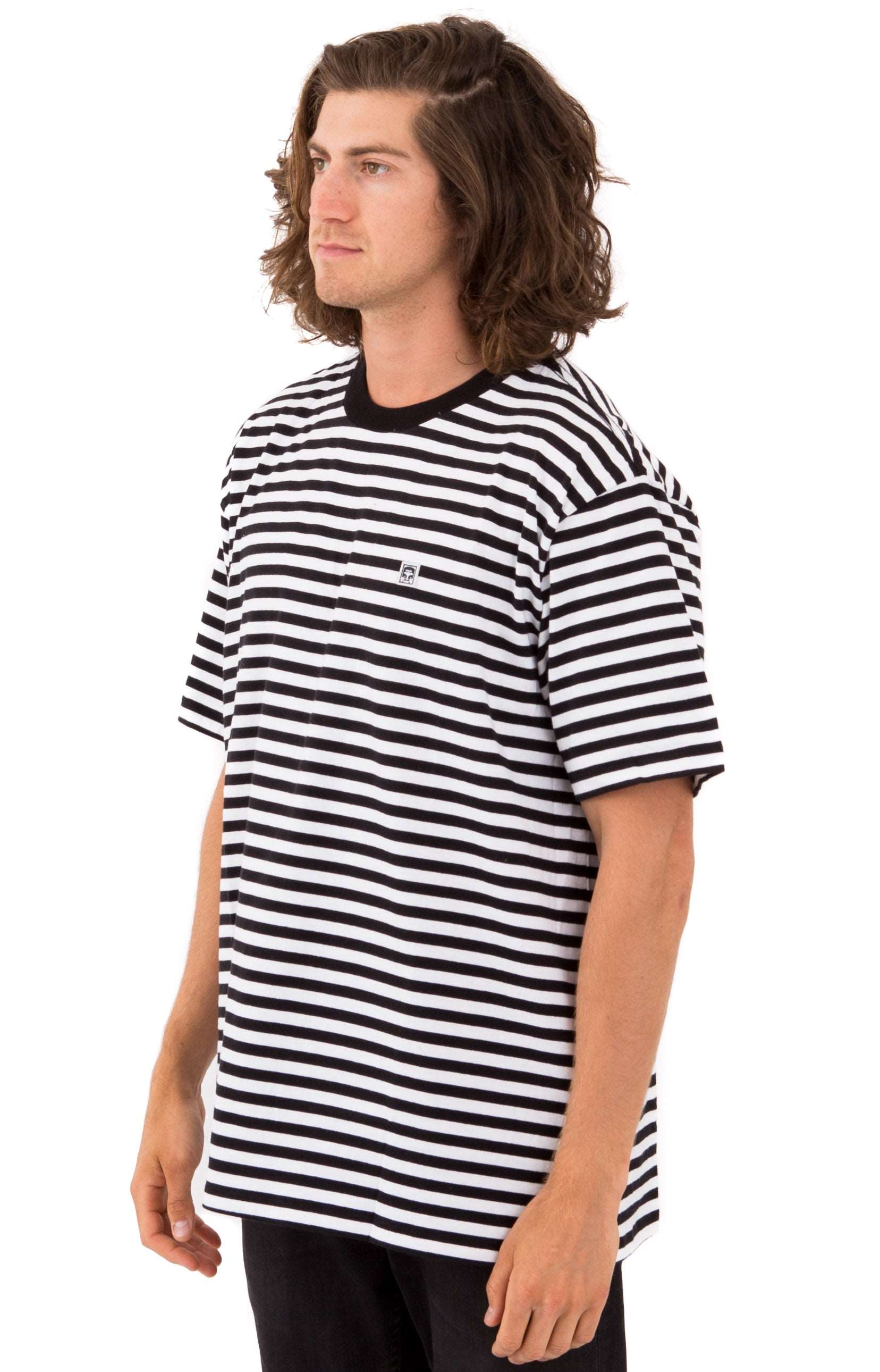 Stylish Eighty Nine OBEY Icon Box Tee - Stunning Black Multi