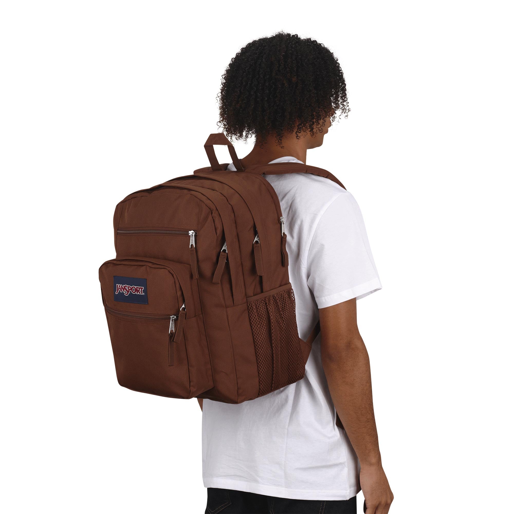 Big Student Backpack - Basic Brown, 34L - The Ultimate Student Companion