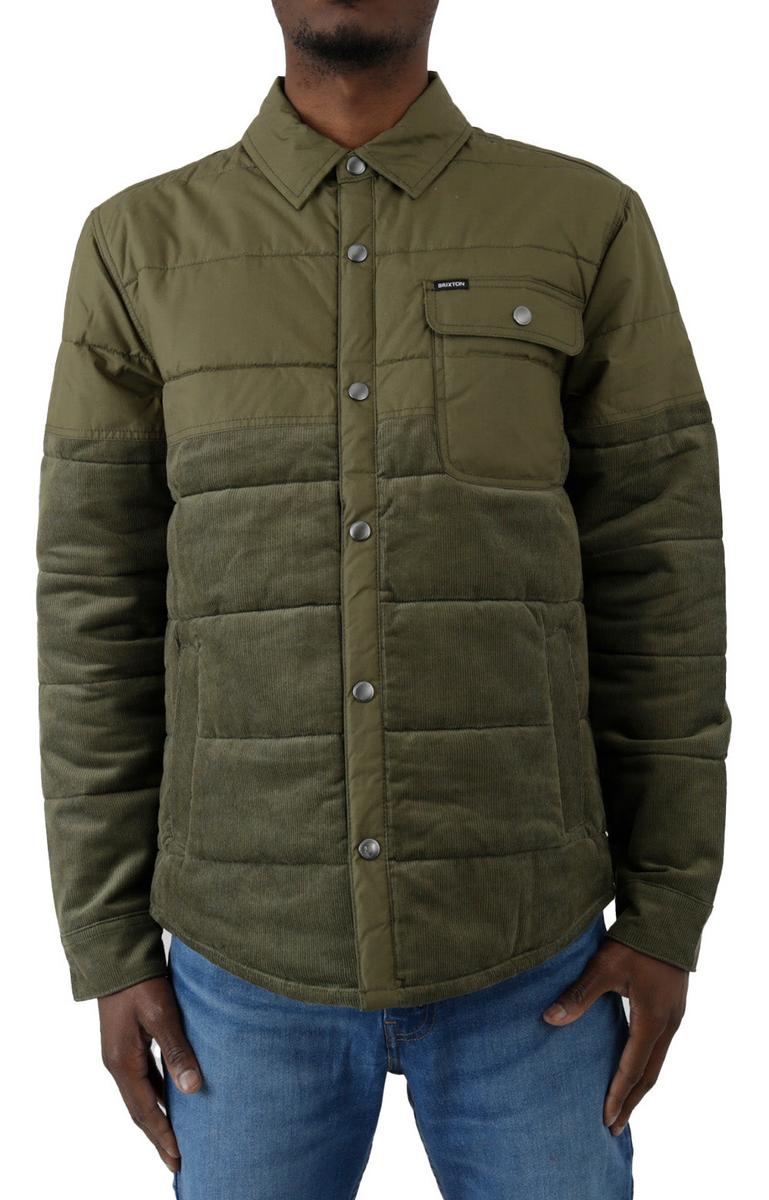 Brixton's Military Olive Cass Insulated Jacket - A Must-Have!