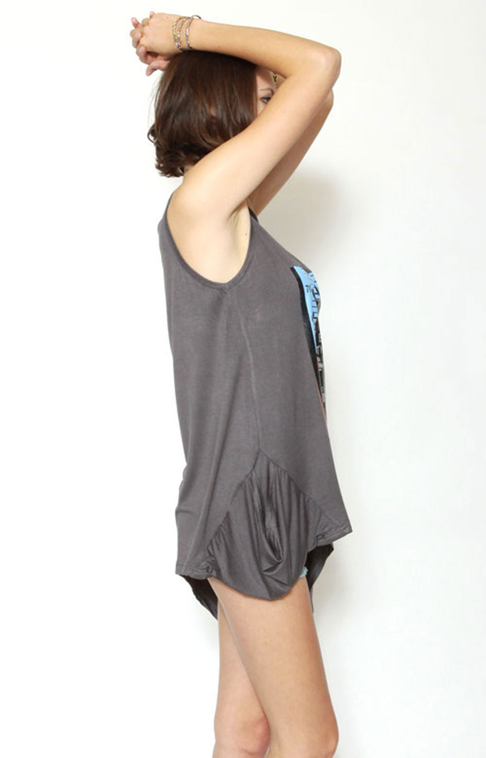 Gorgeous Marilyn Cut Tank Tunic