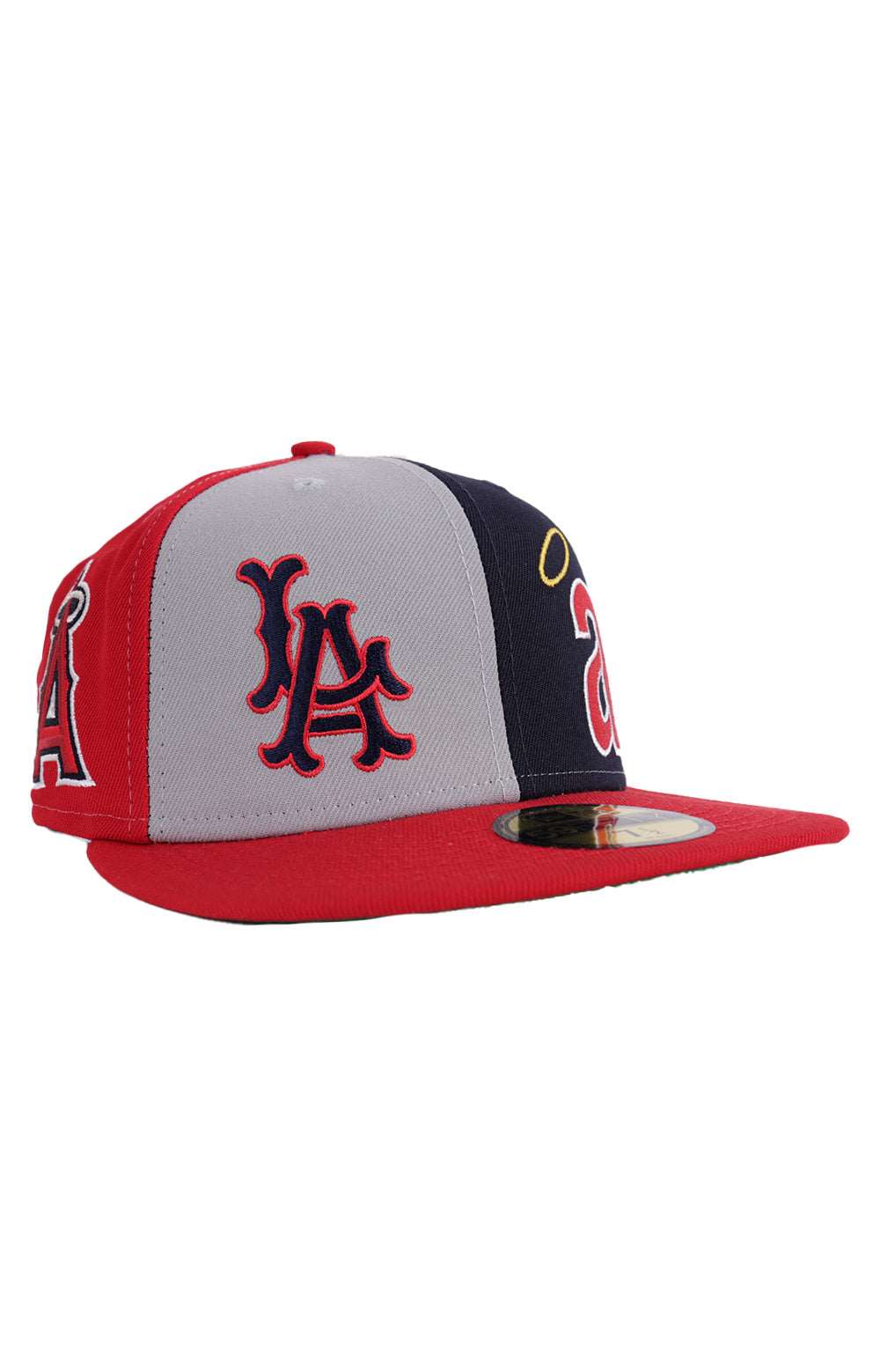 New Era's Stunning Anaheim Angels Logo Pinwheel 59FIFTY Fitted Cap