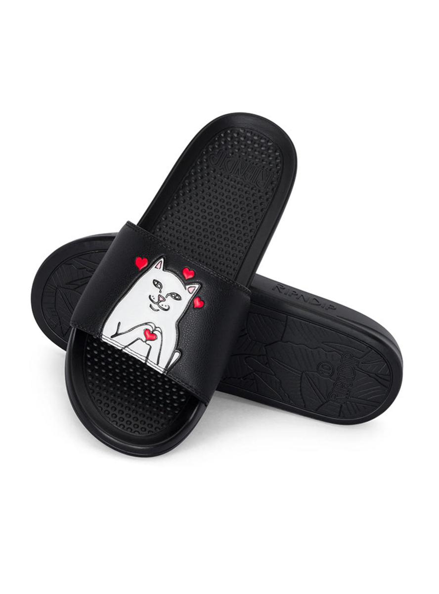 RipNDip's Irresistible Nermal Love Black Slides