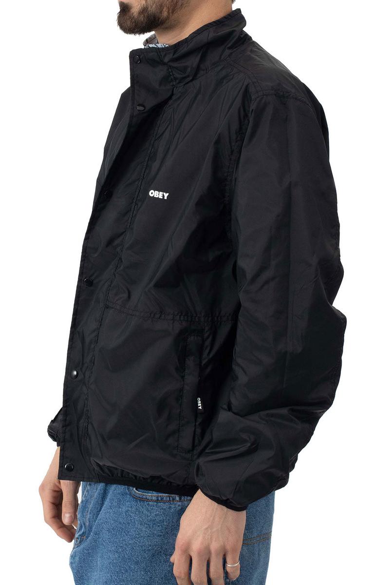 Stylish Patchwork Reversible Nylon Jacket by Obey