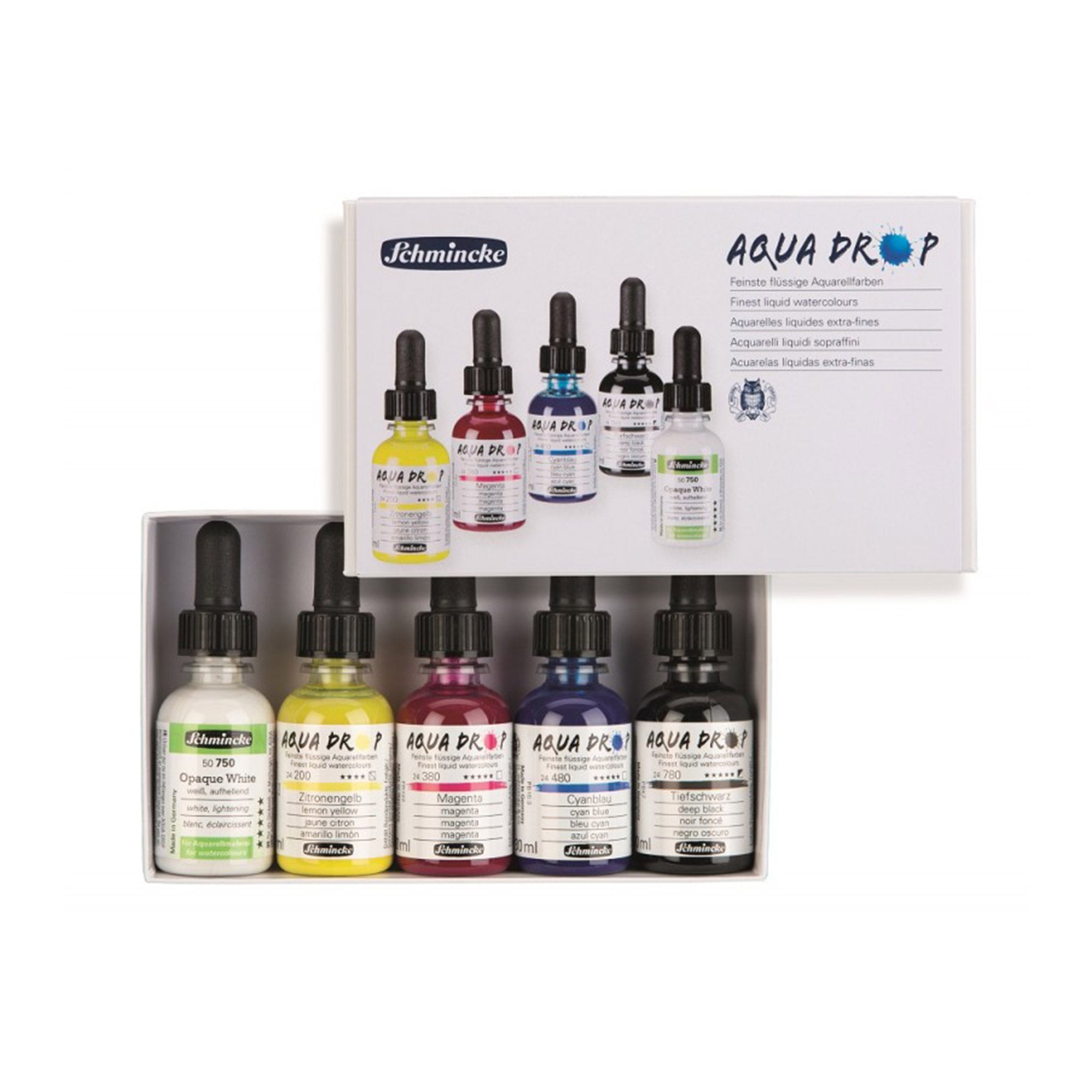 Aqua Drop 5-Pack 30 ml Watercolour Set: Unleash Your Creativity!