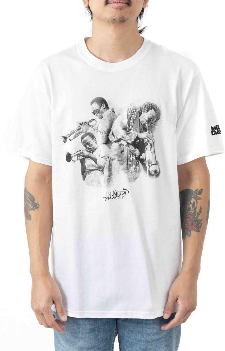 Miles Davis Tribute T-Shirt - White