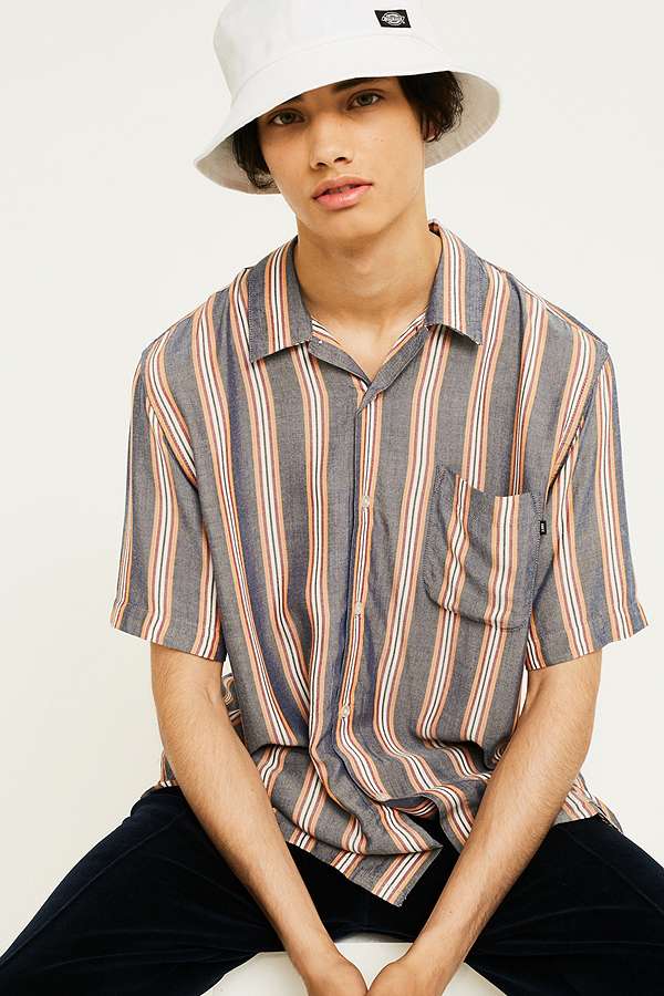 Stunning York Woven Shirt - Alluring Heather Navy Multi