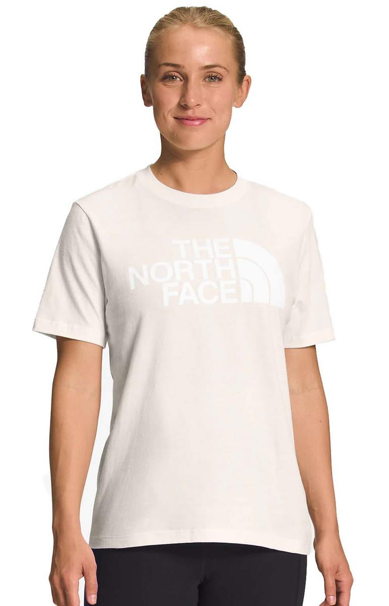 The North Face Women's Half Dome T-Shirt - Gardenia White/White