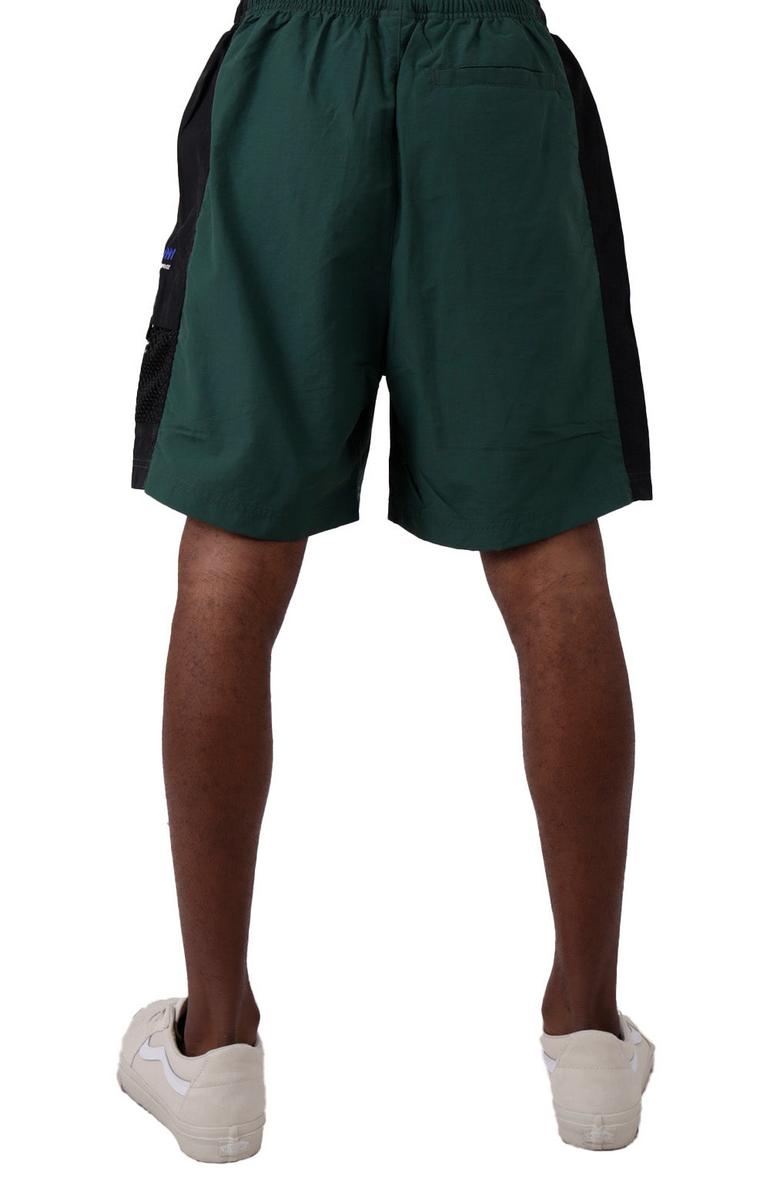 Stunning Forest Green Nylon Performance Shorts