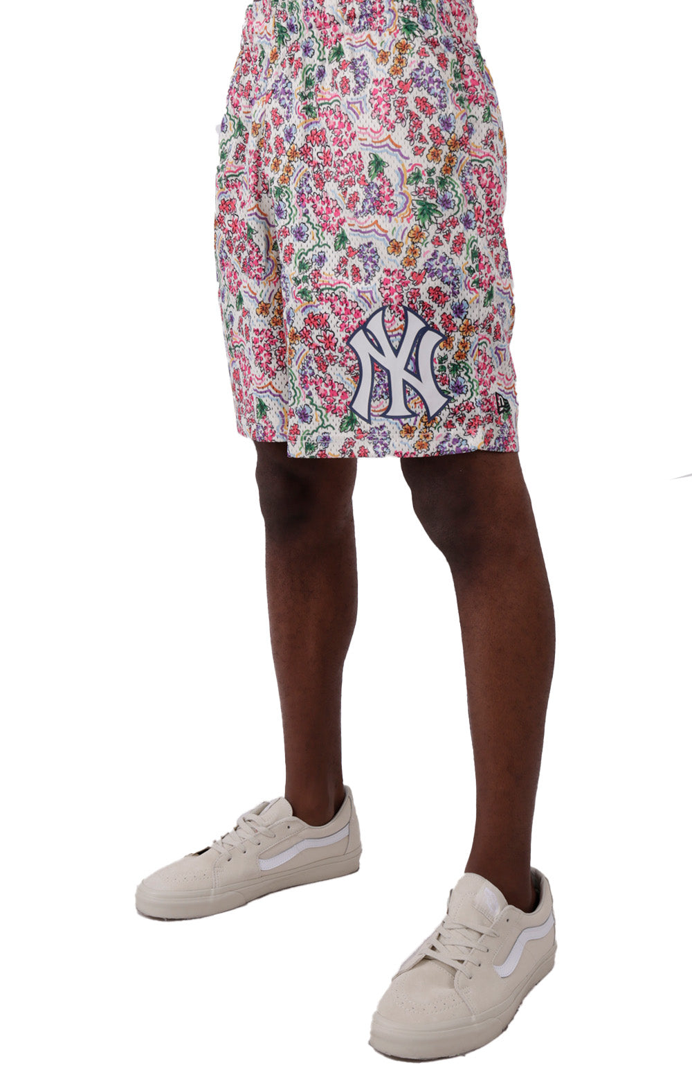 NY Yankees Stunning Floral Print Shorts