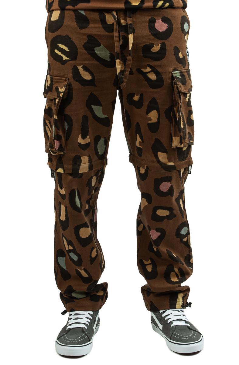 IceCream Endangered Cargo Pant - Bison Cheetah Print