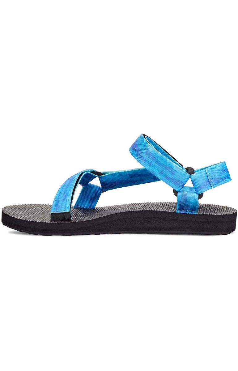 Teva Sorbet Blue Edition Original Universal Tie - Dye Sandals: A Splash of Style!
