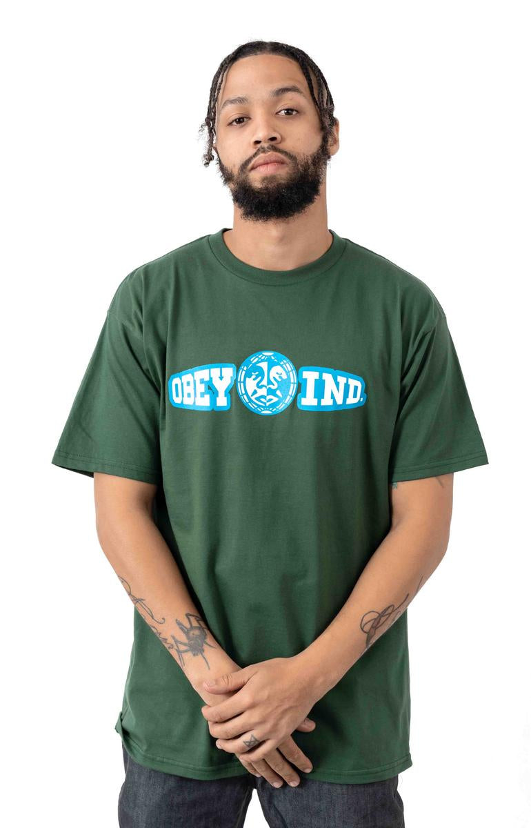 Obey Unity & Respect Forest Green T-Shirt - Make a Statement!