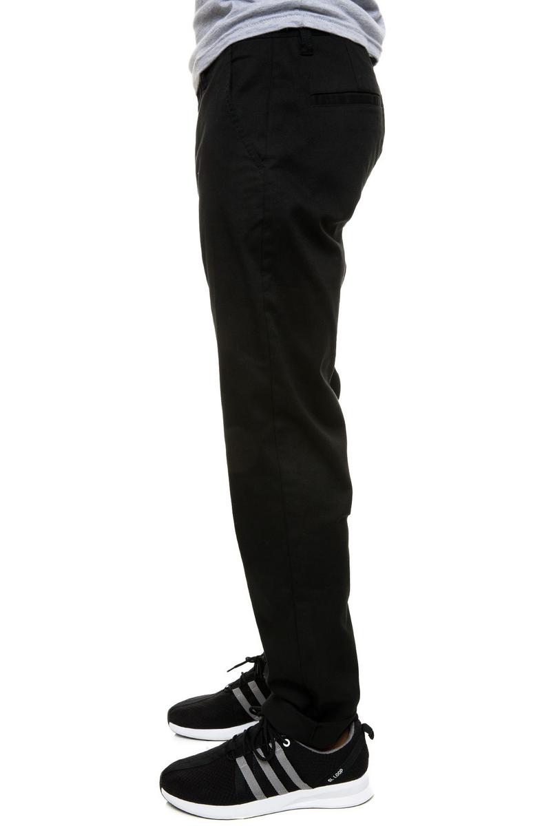 Stylish Black Grain Chino Pants by Brixton - Grab Yours Now!