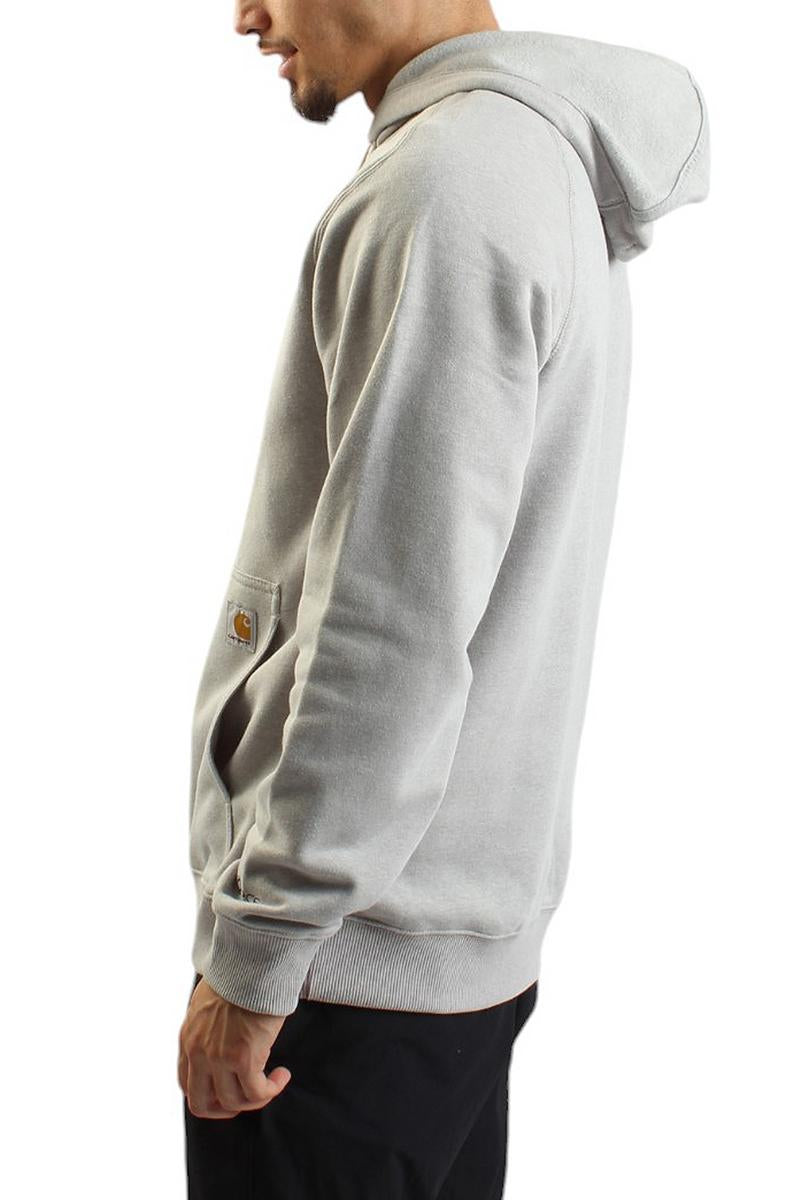 Carhartt Force Relaxed Fit Lightweight Logo Graphic Sweatshirt in Asphalt Heather - Must - Have for Cool Days