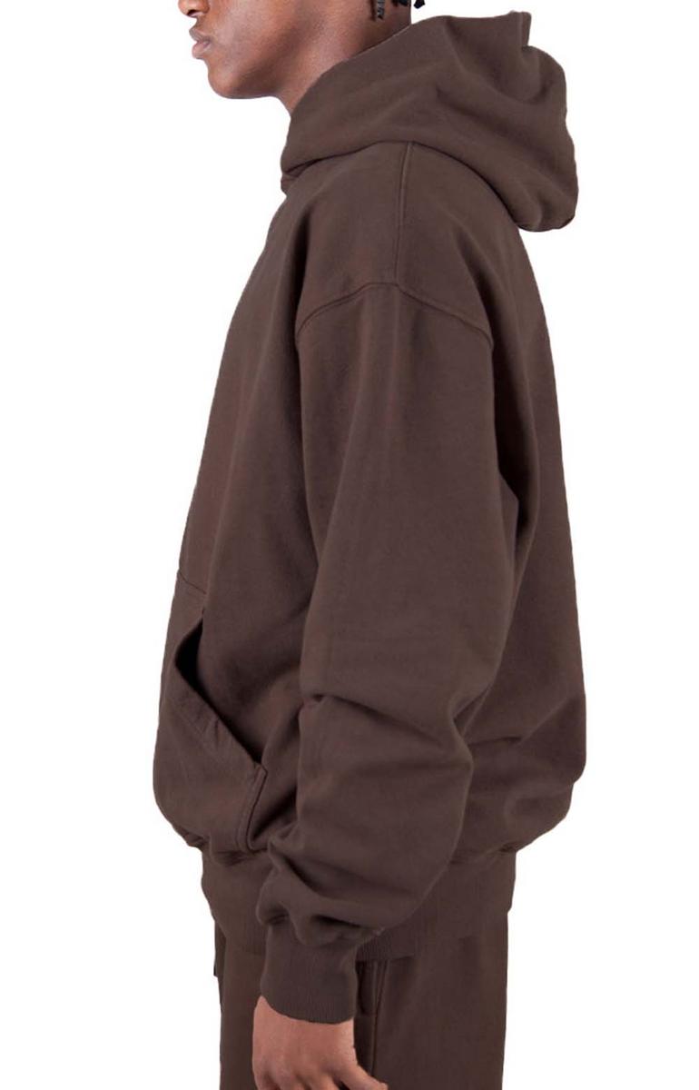 Stunning Vintage-Inspired Mocha Pullover Hoodie - Grab Yours Now!