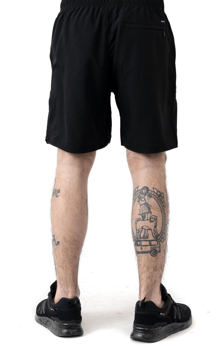 RVCA Men's Yogger IV 17 Performance Training Shorts - Sleek Black
