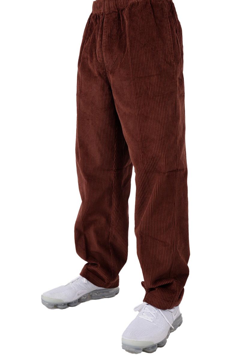Stylish Casual Sepia Corduroy Trousers - A Must-Have!