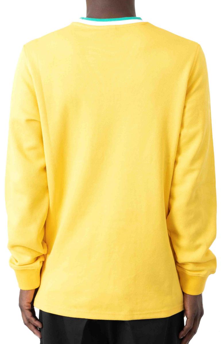 Gorgeous Yellow Pique Long-Sleeve Shirt - Grab Yours Now!