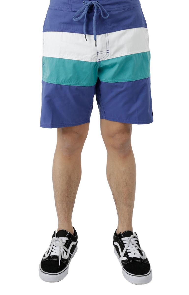 RVCA Noble 2 Heritage-Inspired 18 Boardshorts in Stunning Ocean Blue