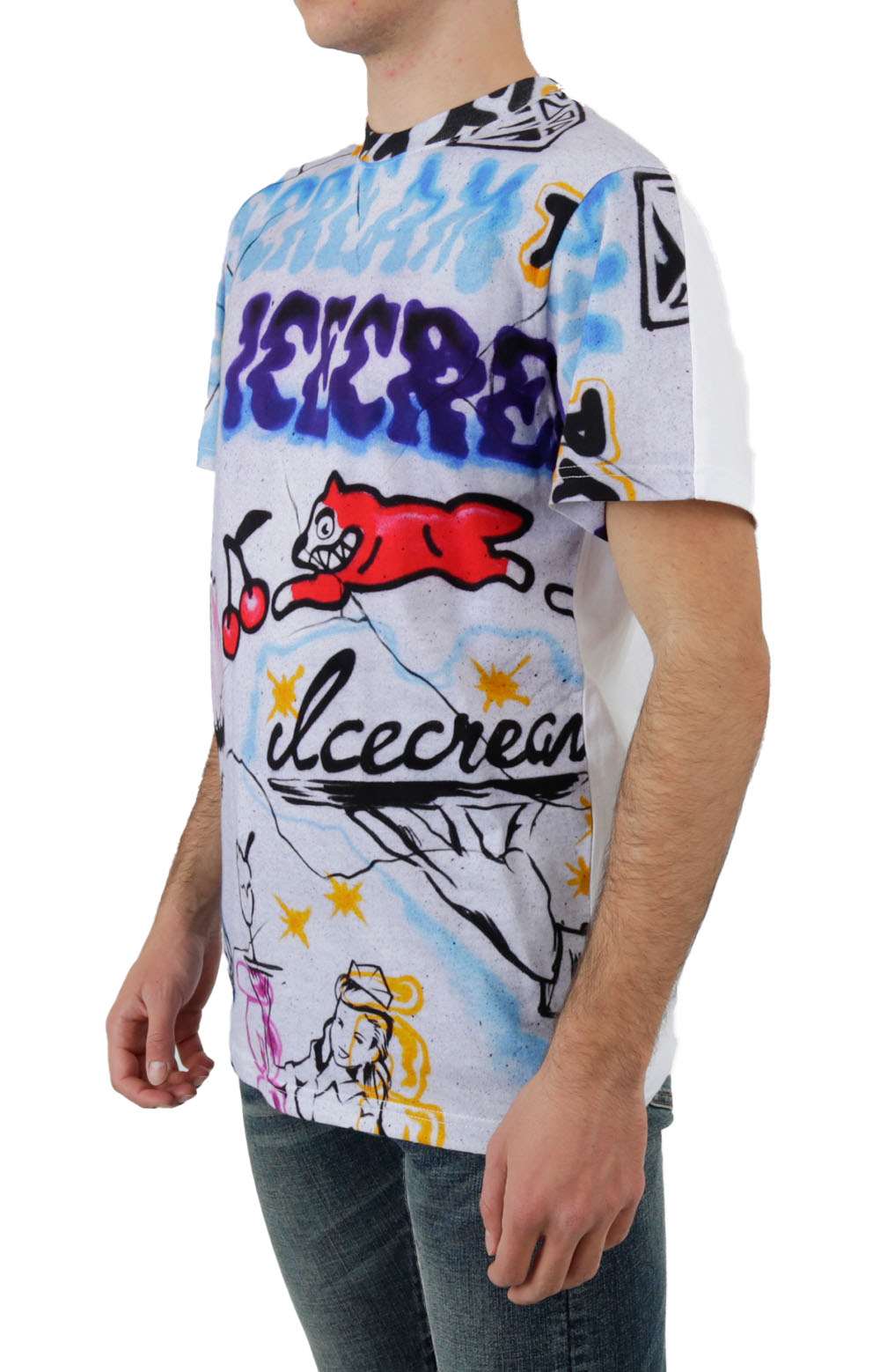 ICECREAM All-Day Lion Short-Sleeve Knit Tee - A Must-Have!